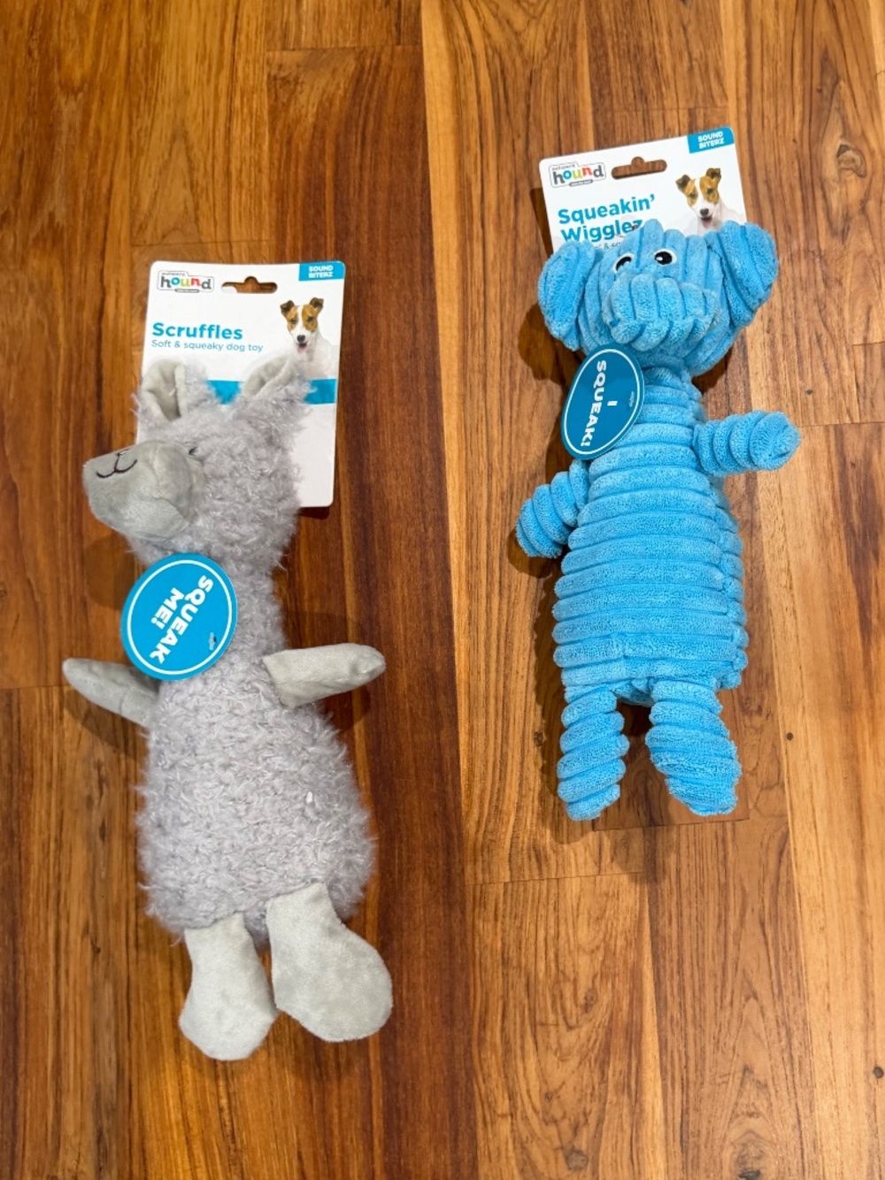 NWT! 2 Outward Hound Sound Squeaky Dog Toys